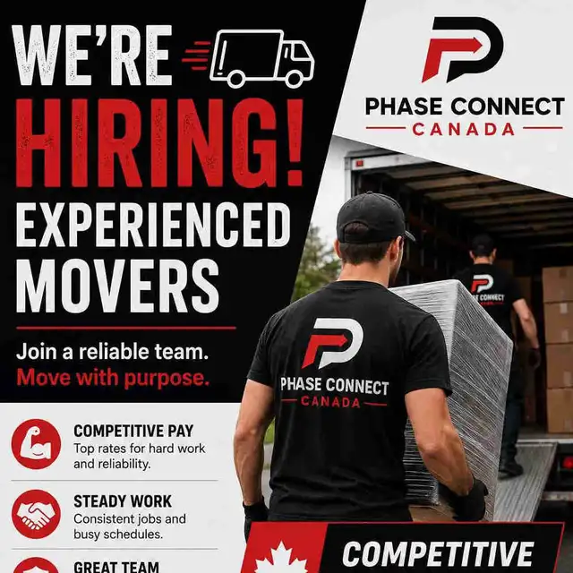 Hiring movers !
