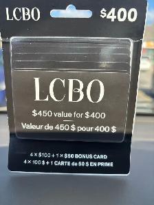 LCBO gift card