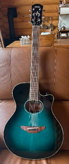 Guitard acoustique électrique Yamaha modèle APX 600 - Photo 3