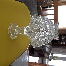 LUSTRE NEUF UNIQUE EN CRYSTAL DE 10'HAUT À 2 PIÈCES: $20.00 - Photo 3