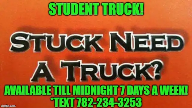 STUCK NEED A TRUCK?