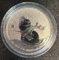 1/4oz .999 Fine Silver 2014 Snowman Coin - Photo 2