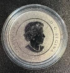 1/4oz .999 Fine Silver 2014 Snowman Coin - Photo 3