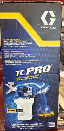 NEW Graco TC Pro Cordless Airless Handheld Paint Sprayer Kit - Photo 3