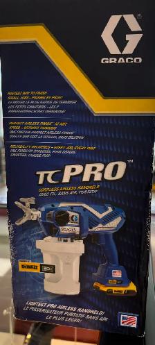 NEW Graco TC Pro Cordless Airless Handheld Paint Sprayer Kit - Photo 4