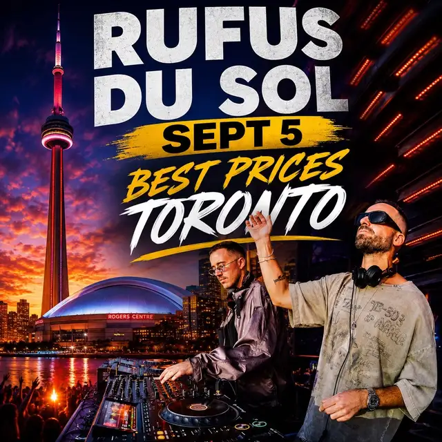 Rufus Du Sol - Sept 5 - $200/PAIR