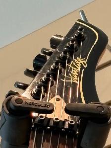 Vantage 718DT-1 Blue Marble Electric Guitar - Photo 4