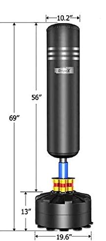 NEW Dripex 69' 182lbs Freestanding Punching Bag - Photo 2