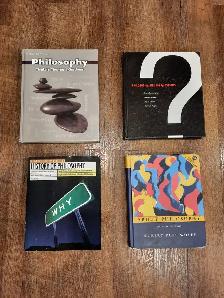 Textbooks: assorted high-school and college textbooks