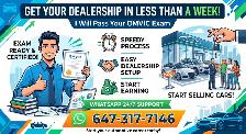 OMVIC CAR DEALERSHIP LICENSE SELL CARS LEGALLY THIS WEEK?