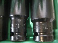 10 Metric deep impact sockets 8 -24 mm - Photo 4