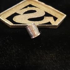 .925 Sterling Silver Superman Pendant - 10.2 Grams (#44314) - Photo 5