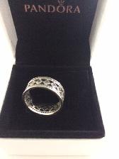 BAGUENEUVE GR6.5FEM PANDORA 17 ZIRCONS CUBIQUE BRILLANTS $125.00