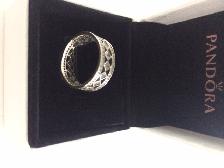 BAGUENEUVE GR6.5FEM PANDORA 17 ZIRCONS CUBIQUE BRILLANTS $125.00 - Photo 3