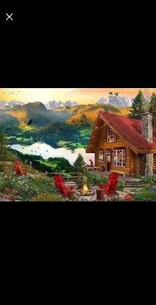 PUZZLE VERMONT. MOUNTAIN RETREAT.1000 PIÈCES.NEUF & SCELLÉ.$20. - Photo 2