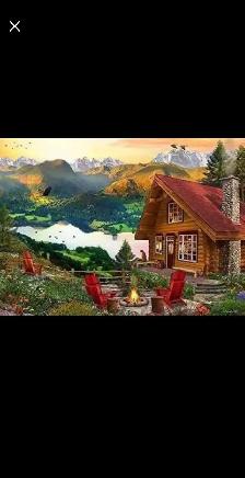 PUZZLE VERMONT. MOUNTAIN RETREAT.1000 PIÈCES.NEUF & SCELLÉ.$20. - Photo 5