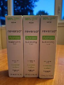 Reversa Acnex Fluide équilibrant 50 mL – Neuf – 12 $