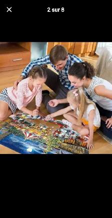 PUZZLE VERMONT.COEUR DE NOËL.1000 PIÈCES.NEUF & SCELLÉ.$20. - Photo 4