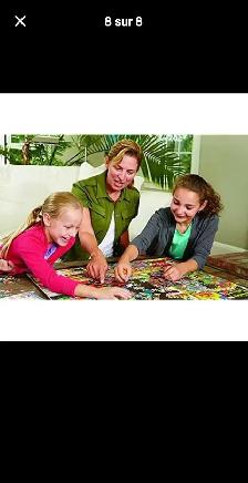 PUZZLE VERMONT.COEUR DE NOËL.1000 PIÈCES.NEUF & SCELLÉ.$20. - Photo 8