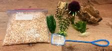 2 Gallon Hexagon Fish Tank made by Top Fin - Photo 3