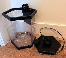 2 Gallon Hexagon Fish Tank made by Top Fin - Photo 4