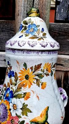 Antique Ceramic Majolica Fountain Lavabos - Photo 6