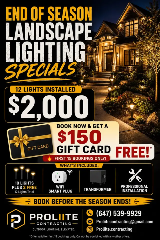 12 Landscape Lights