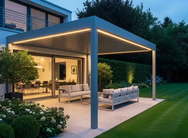 Aluminum Louver Pergola