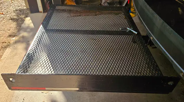 Hitch mount cargo storage rack $89 obo