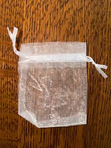 Organza bags 3" x 4"
