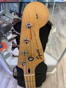 Squier Bronco 4 String Bass Guitar - 20TH Anniversary - Photo 2
