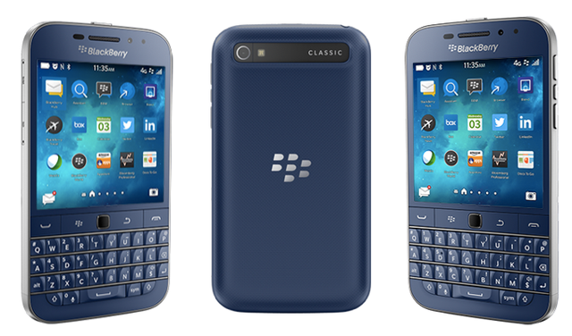 RARE BLUE BLACKBERRY Q20/CLASSIC 64GB  NEW IN BOX SEALED