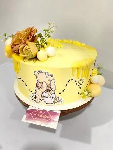 Winnie Pooh cake , baby shower cakes - Photo 4