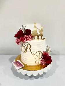 Engagement cake, bridal shower cakes