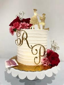 Engagement cake, bridal shower cakes - Photo 3