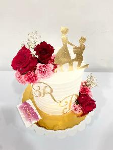 Engagement cake, bridal shower cakes - Photo 6