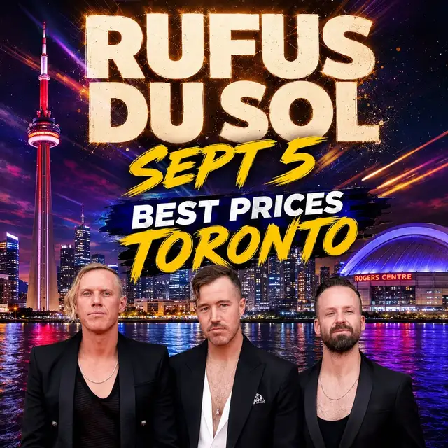 Rufus Du Sol - Sept 5th - $100/PAIR