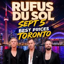 Rufus Du Sol - Sept 5th - $100/PAIR
