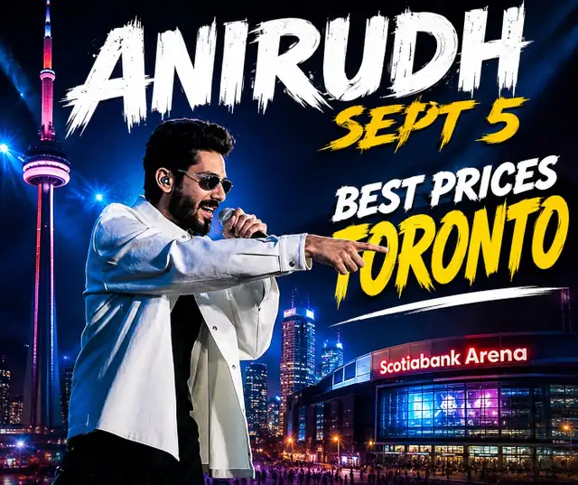 Anirudh - Sept 5th - $160/PAIR