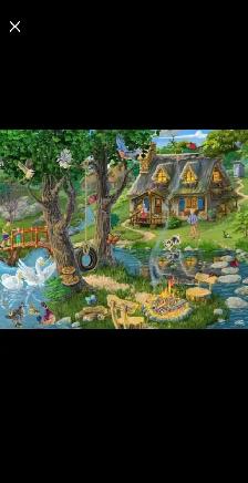 PUZZLE VERMONT CHALET SUR LE BORD DU LAC.1000 PIÈCES.SCELLÉ $20. - Photo 7