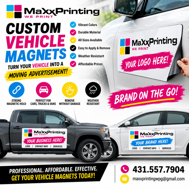 Turn Your Vehicle Into a Moving Advertisement!