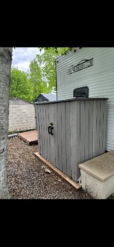 Roulotte de parce au camping l’Arc-en-ciel au Baskatong à vendre - Photo 2