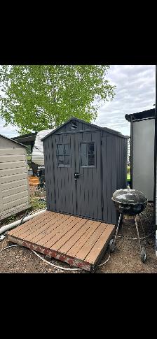 Roulotte de parce au camping l’Arc-en-ciel au Baskatong à vendre - Photo 3