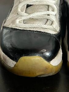 Air Jordan 11 Retro Low Concord White Black Mens Size 10 - Photo 8