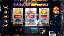 GREAT OLDER "NIGHTS OF FIRE" SLOT MACHINE WORKING