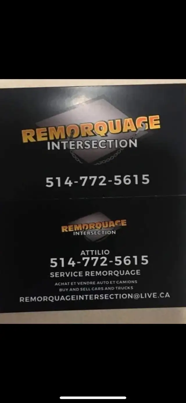 ROAD SIDE SERVICES 514-772-5615