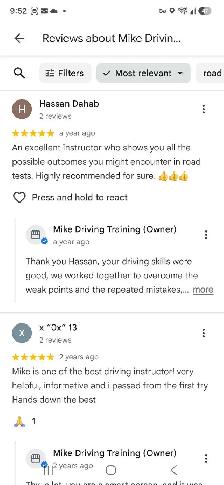 EXPERT PRIVATE CERTIFIED DRIVING INSTRUCTOR IN MISSISSAUGA - Photo 7