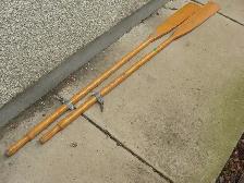 OARS - - 78' LONG - - ( LONG PADDLES )