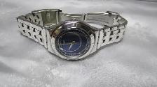SUPER BLUE DIAL SWATCH WATCH IRONY BIG FARWAYS VERY COOL - Photo 3