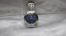 SUPER BLUE DIAL SWATCH WATCH IRONY BIG FARWAYS VERY COOL - Photo 7